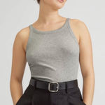 Everlane  Gray Ribbed Top Photo 0
