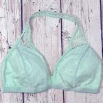 Flirtitude Bralette Lace Halter Pale Green-XL Photo 0