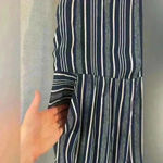 Ann Taylor Women’s Striped  Loft Romper Photo 1