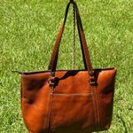 Patricia Nash   Brown Leather Tote Bag Photo 3