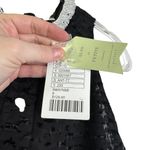 Sachin + Babi NWT ANTHROPOLOGIE  Size 8 Black Sleeveless Beaded Collar Blouse Top Photo 8