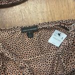 A pea in the pod NWT Maternity Cheetah Convertible Two Piece Swimsuit Size L Photo 2