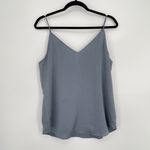 Cotton Express Express Womens Blue‎ Spaghetti Straps V-Neck Classic Camisole Top Size Medium Photo 8