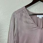 Velvet Graham & Spencer Satin Top XS Modal Rose Minimalist Luxury USA Valentine Pink Photo 2