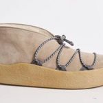 Free People NEW  Snowdrop Micro Genuine Shearling Boot  9M, DUST BUNNY SUEDE Photo 3