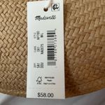 Madewell NWT!  Braided Paper Hat Photo 1