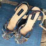 Sabates blue Alanis platforms Size 8 Photo 5