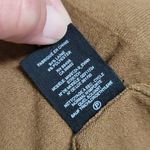 Theory camel draped flyaway cardigan size medium Photo 6