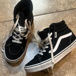 Vans Black and White High-Top Sneakers Photo 0