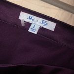 She & Sky Eggplant Slip Tank Photo 2