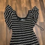 Guess  
Black and White Bodycon Mini Dress Photo 7