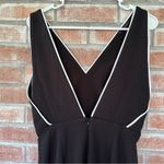 Dress the Population Gianna Low Back Sheath Dress Women’s Medium Black Midi Photo 9