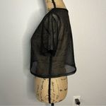 Koral Womens size S Black Terrain Open Mesh Crop Top Logo Active Gym Breathable Photo 99