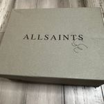 ALLSAINTS NEW All Saints Trish Leather Sneakers Women's White Size 11 Photo 4