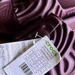 Crocs Women's Textured Plum Salehebembury Xthepollexslide Mule Sz7M/W9 Photo 1