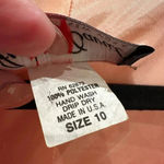 Vintage Justin David New York Romantic Whimsical Ruffle Gown Dress Size 10 Med Pink Photo 7