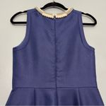 3.1 Phillip Lim  Embellished Pearl Neckline Silk Cotton Wool Sheath Dress Size 4 Photo 4