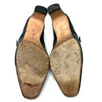 Brighton  size 7.5 black‎ & dark brown heeled mules 2195 249 Photo 8