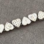 Brighton  Enchanted Hearts Silver Plated Charms Slide Bracelet Photo 7