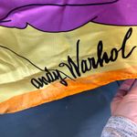 Vintage Andy Warhol Butterfly Print Scarf Photo 10
