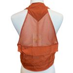 Jordan 23 Vest Women's Small Orange NWT Engineered Convertible Layering Safari Photo 12