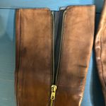 Vero Cuoio  Knee High Zipper Brown Leather Boots | Size 6.5 - Made in Italy Photo 3
