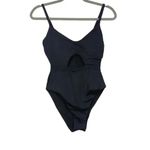 ANDIE NWT  The Samoa One Piece Swimsuit V Neck Keyhole Removable Cups S Black Photo 10