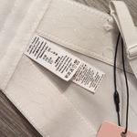 Micas  White Corset Gold Chain Corset Bustier Top Size Medium Photo 5