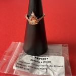 Bomb Party RBP5961 “Chasing a Dream” Smokey Topaz CZ on Rose Gold Sz 7 Ring NWT Photo 3