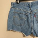 Levi's Levi’s 501 Switch Stitch high rise denim short shorts women’s size 33 Photo 9