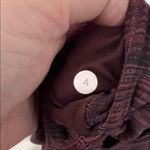 Lululemon High Times Cyber Red Grape Bordeaux Drama Pant Size 4 Photo 8