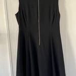 Elie Tahari  Women’s Black Zipper Front Cocktail Dress Photo 1