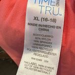 Time And Tru Coral Swim‎ Top Size XL Orange Photo 5
