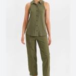 Anatomie Women's Elise Top | Moss Green. Size L. MSRP $168 Green Size L Photo 5