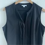 Calvin Klein Black Tank Front Pleads Office Business Casual Large Photo 2