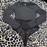 Long sleeve mesh bodysuit Black Size L Photo 0