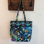 Vera Bradley Midnight Blues Quilted Paisley Tote Bag Photo 2