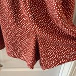 Old Navy  LARGE NWT ROMPER SLEEVELESS RAYON POKA DOT RUST FLIRTY EASY WEAR LIGHT Photo 4