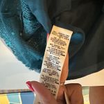 Free People green sequin siren ruffle party dress size 8 holiday wedding guest Photo 8