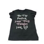 Odd People Los Angeles Graphic T Shirt Be The Person Your Dog ThinksYou Are Blk Black Size L Photo 2