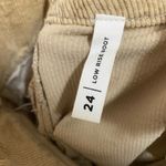 PacSun Women’s  Tan Corduroy Low Rise Boot Cut Pants Size 24 Photo 3