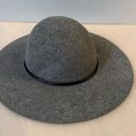 Nordstrom  Wool Felted Wide Brim Gray/Grey Fall & Winter Felt Floppy Hat Photo 1