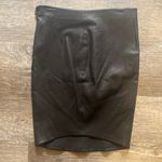 Skaist Taylor Dark Brown Lamb Leather Pencil Skirt Black Size 4 Photo 2