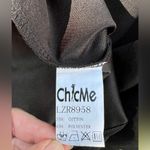 CBR Black Dress With Attached Shawl Photo 3