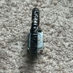 Vellacio women’s vintage silver/black zebra print bangle bracelet watch one size Silver Photo 3