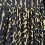 Denim & Supply Ralph Lauren  Leopard Print‎ Boho Peasant Top India Cotton M Photo 6