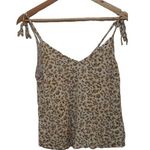 Abercrombie & Fitch Women's Yellow Floral Spaghetti Strap Tank Top Size Medium M Photo 0