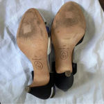 Ash  Court Shoes all Leather Tricolor Heels Taper size EU 39 leather sole . Photo 6