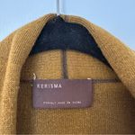 Kerisma  Wool Blend Open Front Cardigan Womens Small Medium Brown Photo 3