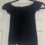 Hollister Black Off-The-Shoulder Top Photo 0
